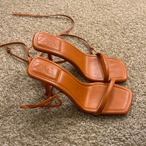 Zara Lace Up Heels